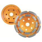 Ingco Diamond cup wheels Diameter:125mm 20pcs