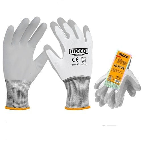 ingco-ingco-pu-coated-gloves-hgpug01-work-gloves-32134363807878 Ingco PU Coated Gloves Size:XL - Image 1