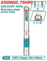Total Deep well pump with control Box TWP55501-SB 550W(0.75HP) - Image 2