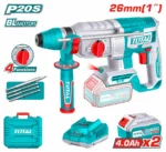 Total Cordless rotary hammer 26mm 20v - Image 2