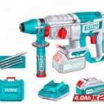 Total Cordless rotary hammer 26mm 20v