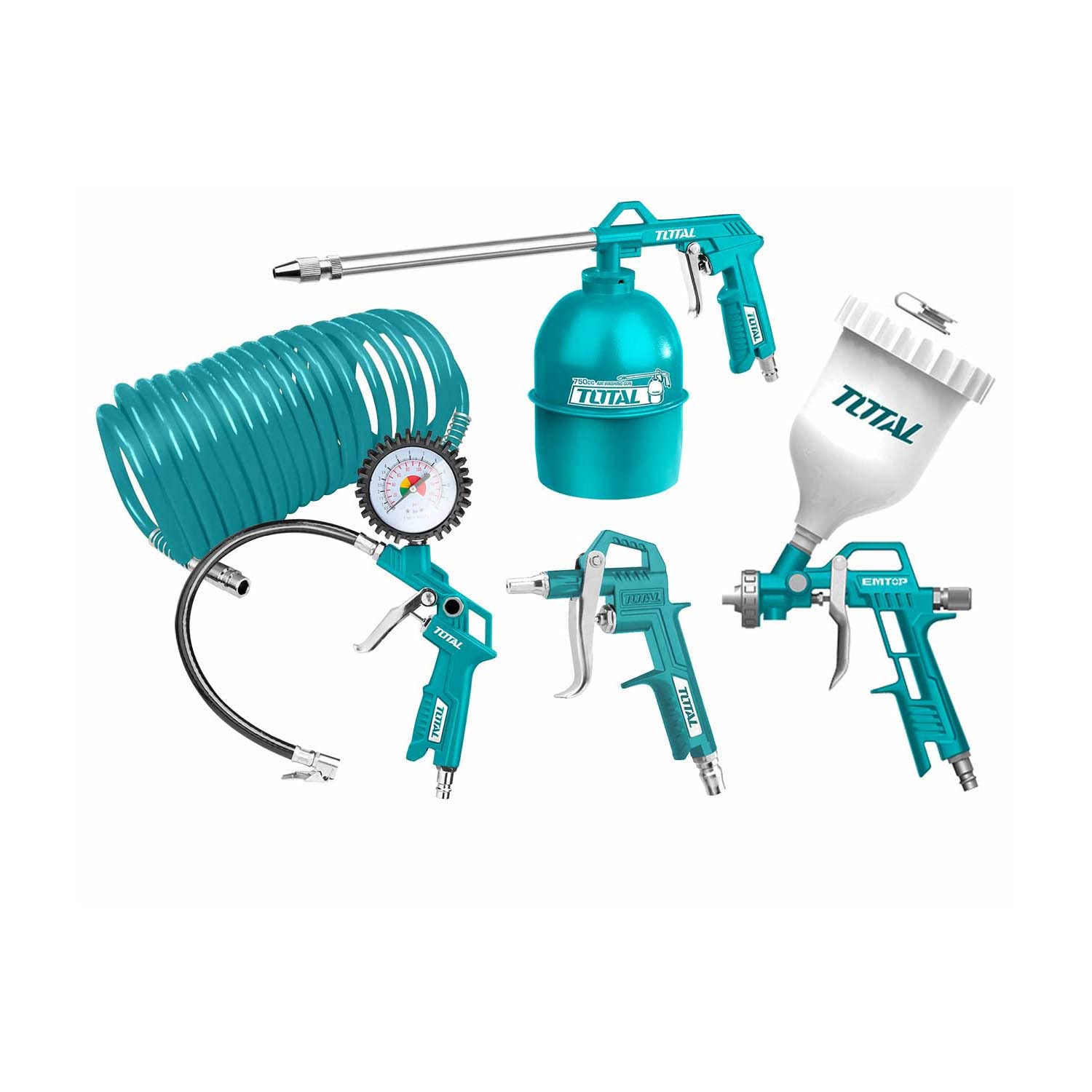 61sBa1ahJZL Total 5 Pcs air tools set - Image 1