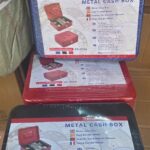 Metallic cash box 300A