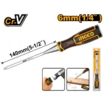 Ingco Wood chisel 6mm - Image 2