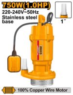 Ingco Submersible pump 750W(1.0HP) Max.head:32m - Image 3