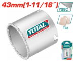 Total Carbide gritted hole saw 43mm - Image 2