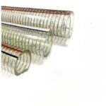 Premier Heavy duty Clear wired sanction pipe 1"*30M