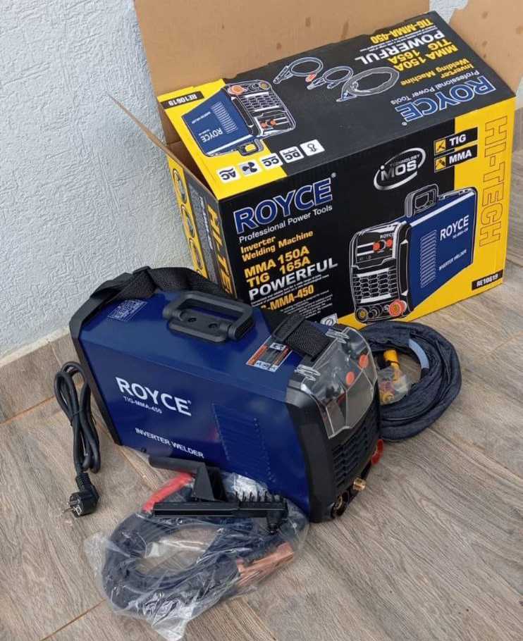 063d962d-9a1b-4128-9f6e-37eda9378f78 Royce tig 450A Inverter welding machine - Image 1
