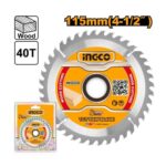 Ingco TCT saw blade 115mm(4-1/2"), 40T - Image 2