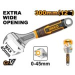 Ingco Adjustable wrench Length:300mm(12") - Image 2