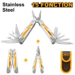 Ingco Foldable multi-function tool With 15 Functions - Image 3