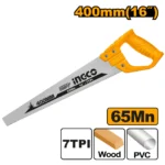 Ingco Hand saw Size: 16"(400mm) - Image 3