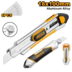 Ingco Snap-off blade knife 100mm(L)x18mm(W) - Image 3