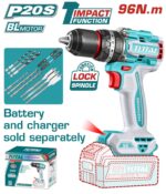 Total Brushless cordless impact drill 20v 96Nm - Image 2