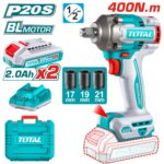 Total Cordless impact wrench 400Nm - Image 3