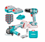 Total Cordless 2 pcs combo kit 66Nm 20V