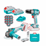 Total Cordless 2 pcs combo kit 66Nm 20V