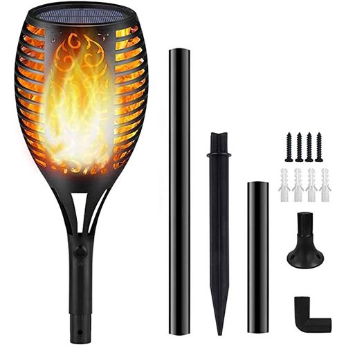 1 (14) Solar Light Flicker Flames Outdoor Solar Light Landscape Lighting - Image 1