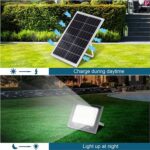 40W LED Auto On/Off Dusk To Dawn Solar Floodlight - Image 3