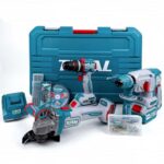 Total Cordless 3 pcs combo kit 20V