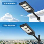 JSOT 100W Wide Angle Solar Street Light - Image 3