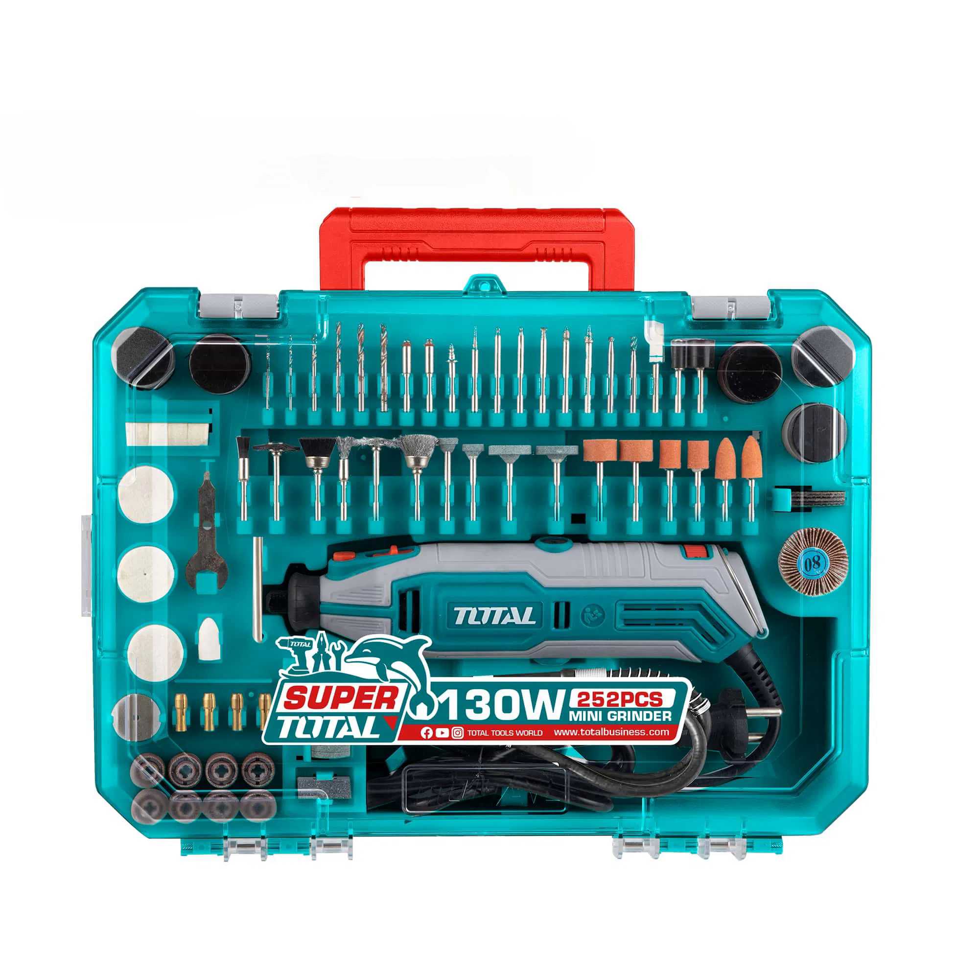 TG5133261 Total Mini grinder 252pcs 130W - Image 1