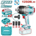 Total Cordless impact wrench 1350Nm 20v - Image 3