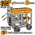 Ingco Diesel welder generator 4.6kw - Image 3