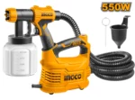 Ingco HVLP spray gun 550W - Image 3