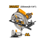 Ingco Circular saw 2200W 230mm - Image 2