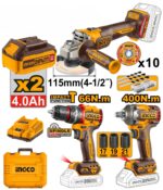 Ingco Cordless 3 pcs combo kit