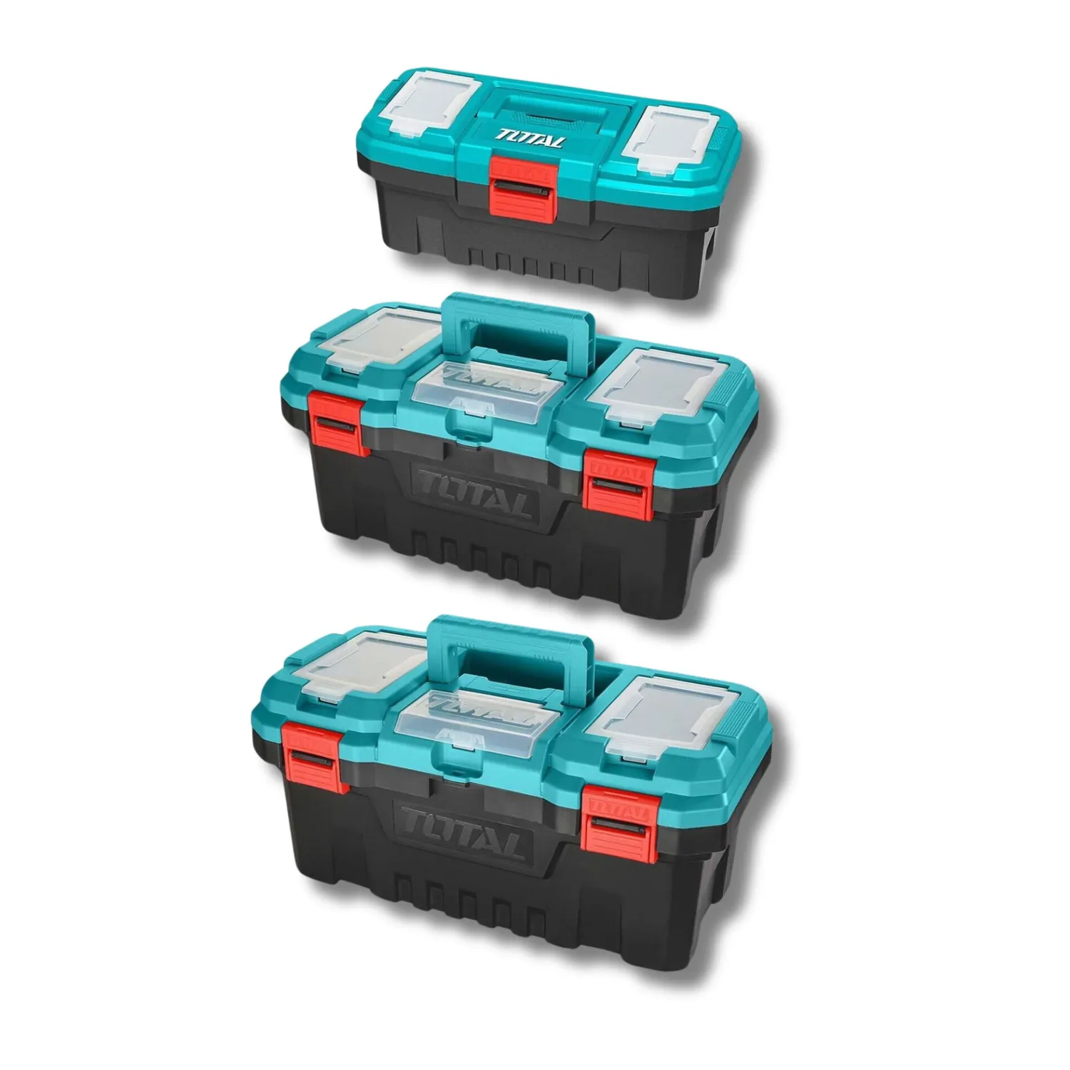 w=1500,h=1500,fit=cover Total 3 Pcs plastic tool boxes set - Image 1