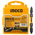 Ingco Impact Screwdriver bit PH2+PH2  65mm(2-9/16") 10pcs/set