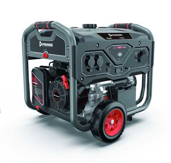 Premier 7.5Kw Petrol Generator LS8750EB Key Start