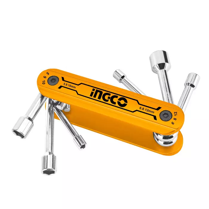 HAN.NUT_.724300216_1704793776746 Ingco 6 Pcs folding nut driver set - Image 1