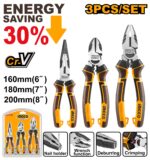 Ingco 3 Pcs high leverage pliers set - Image 2