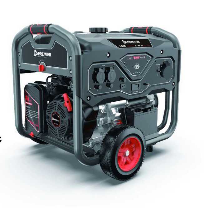 Premier 10Kw Petrol Generator Portable LS13500EB