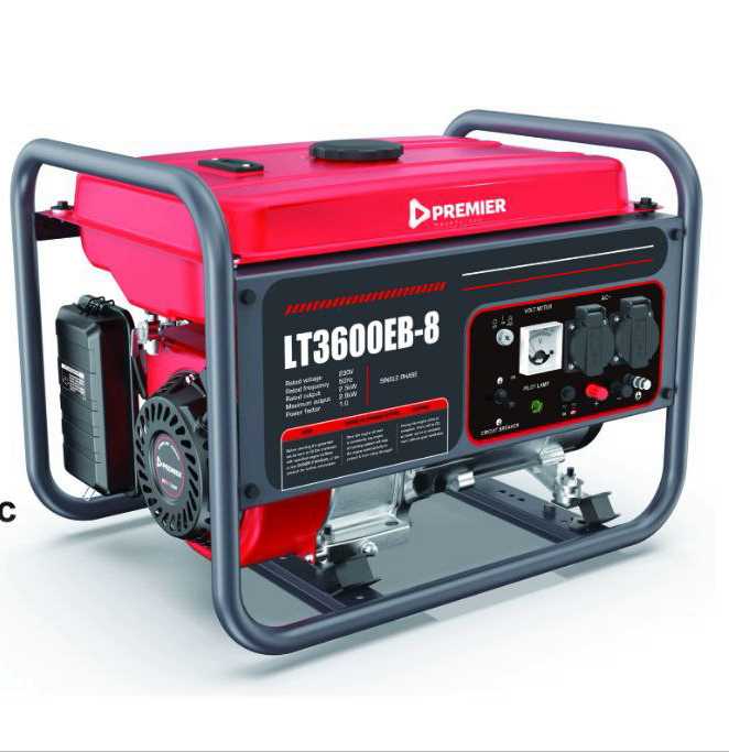 d4791544-ab45-4f79-821d-2aca90a4b509 Premier LT3600EB-8 Gasoline Generator - Image 1