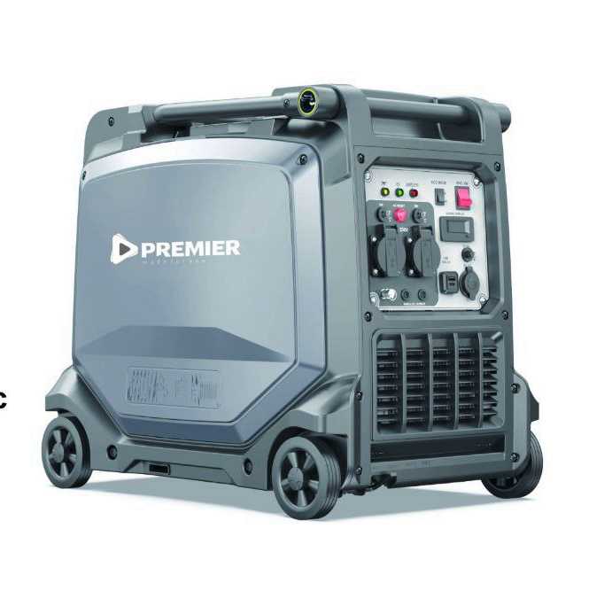 Premier 5.5Kw Silent Petrol inverter generator LT6500iSE