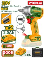 Jadever Cordless impact driver&wrench 210Nm 20V - Image 3