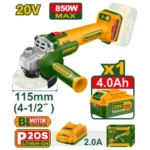 Jadever Cordless angle grinder 850W 20V - Image 3