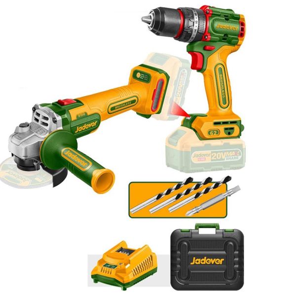 sin_t_tulo-1de_1 Jadever Cordless 2 pcs combo kit 2 in1 20V - Image 1