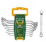 Jadever 8pcs offset ring spanner set Size:6-22mm