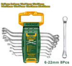 Jadever 8pcs offset ring spanner set Size:6-22mm - Image 3