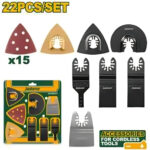 Jadever Multi tool blade set 22pcs/set - Image 3