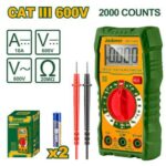 Jadever Digital multimeter 600V 2000 counts LCD Display - Image 3