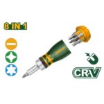 Jadever 8 in 1 stubby ratchet screwdriver set - Image 2