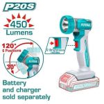 Total Cordless work lamp 20V - Image 2