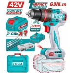 Total Compact Brushless Cordless Impact Drill 69Nm - Image 2