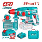 Total TRHLI422682 Cordless rotary hammer 42V 26mm - Image 2